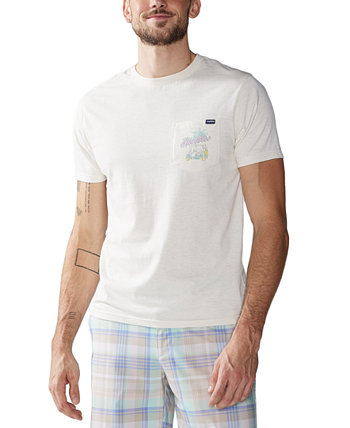 Men's The Par-Tee Logo Graphic Pocket T-Shirt CHUBBIES