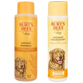 Burt's Bees Oatmeal with Colloidal Oat Flour & Honey Dog Shampoo & Burt's Bees Oatmeal Dog Conditioner Burt'S Bees