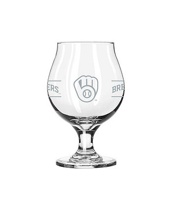 Milwaukee Brewers 16 унций Бельгийское стекло Logo Brand