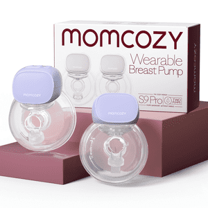 Momcozy S9 Pro Wearable Breast Pump Hands Free, Mom Cozy Electric Portable Breast Pump 24mm Purple Momcozy