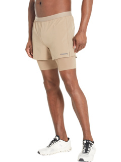 Outpace 4" 2-in-1 Shorts Saucony