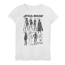 Футболка с чернилами и плакатом для учебника «Звездные войны: видения» для девочек 7–16 лет Star Wars