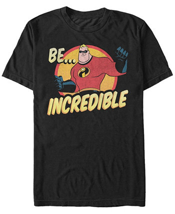 Мужская футболка с коротким рукавом Disney Pixar Be Incredible The Incredibles