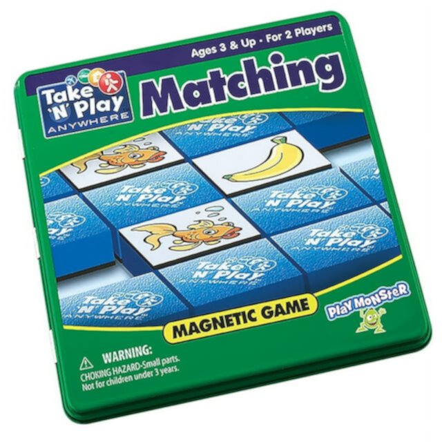 Take 'N' Play Anywhere Matching Magnetic Game | Bundle of 5 Each PLAYMONSTER