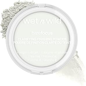 wet n wild Bare Focus Clarifying Finishing Powder | Matte | Pressed Setting Powder Fair-Light Wet n Wild