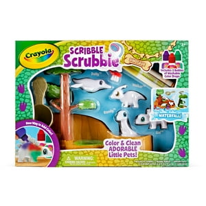 Crayola Scribble Scrubbie Pets Dinosaur Waterslide, Holiday Gifts for Kids, Dinosaur Toys, Ages 3+ Crayola