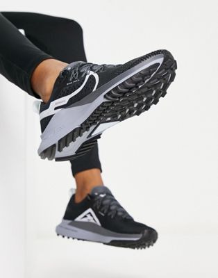 Черные кроссовки Nike React Pegasus Trail 4 Nike