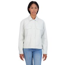 Женская куртка-рубашка из искусственной кожи Sebby Collection Sebby Collection