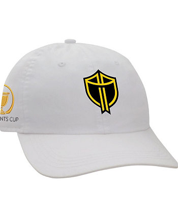 Men's and Women's White 2024 Presidents Cup International Team Shawmut Adjustable Hat Ahead