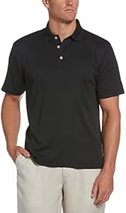 Cubavera Men's Essential Textured Performance Polo Shirt (Size Small-5x Big & Tall) Cubavera