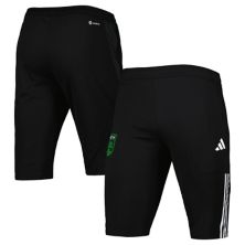 Men's adidas Black Austin FC 2023 On-Field Training AEROREADY Half Pants Unbranded