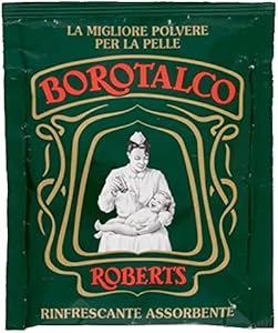 Roberts: Borotalco Talc Powder 3.5 Ounce (100gr) Packages (Pack of 4) [ Italian Import ] Neutro Roberts