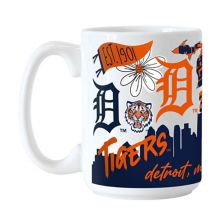 Detroit Tigers 15oz. Native Ceramic Mug Unbranded