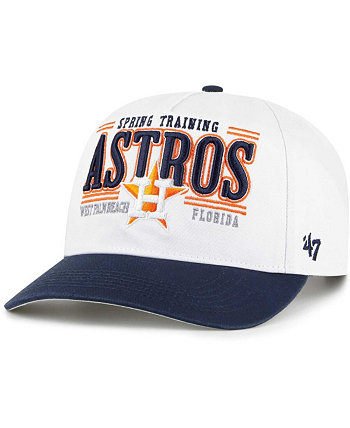 Men's White Houston Astros 2024 Spring Training Oceanside Hitch Adjustable Hat '47 Brand