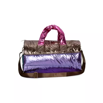 Пуховая спортивная сумка Icy Colorblock для девочек IScream