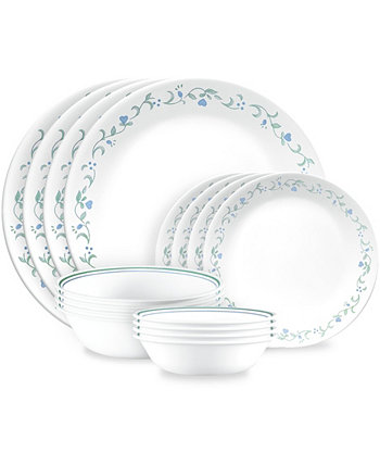 Country Cottage 16-pc Dinnerware Set, Service for 4 Corelle