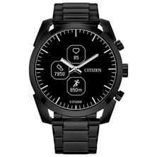 Гибридные спортивные умные часы Citizen CZ SMART из нержавеющей стали с серым браслетом из нержавеющей стали Citizen