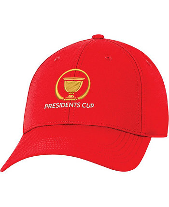Men's and Women's Red 2024 Presidents Cup Stratus Adjustable Hat Ahead