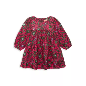 Baby Girl's, Little Girl's &amp; Girl's Iyanu Long-Sleeve Dress Elisamama