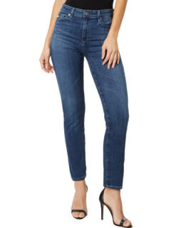 Прямые брюки Mari High Rise Slim в цвете Aura AG Jeans