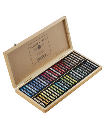 Деревянная коробка Extra Soft Pastel Full Stick, набор из 50 цветов Sennelier
