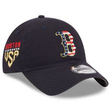 Women's New Era  Navy Boston Red Sox 2023 Fourth of July 9TWENTY Adjustable Hat New Era