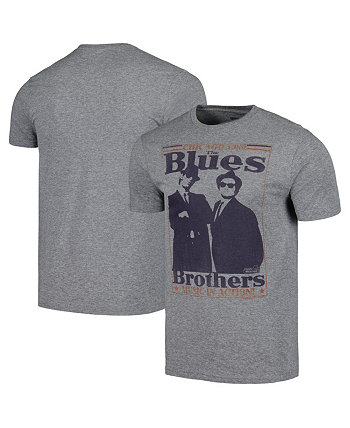 Men's Heather Gray Blues Brothers World Class T-shirt American Classics