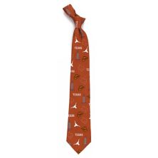Шелковый галстук из родного города Texas Longhorns Unbranded