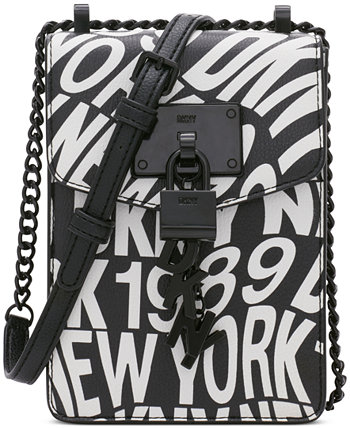 Маленькая сумка через плечо Elissa North South DKNY