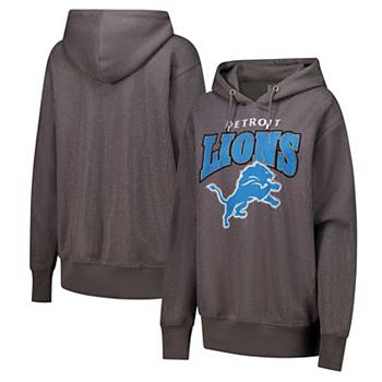 Женская Толстовка Gameday Couture Серый Detroit Lions Всеобъемлющий Микро Стразы Gameday Couture