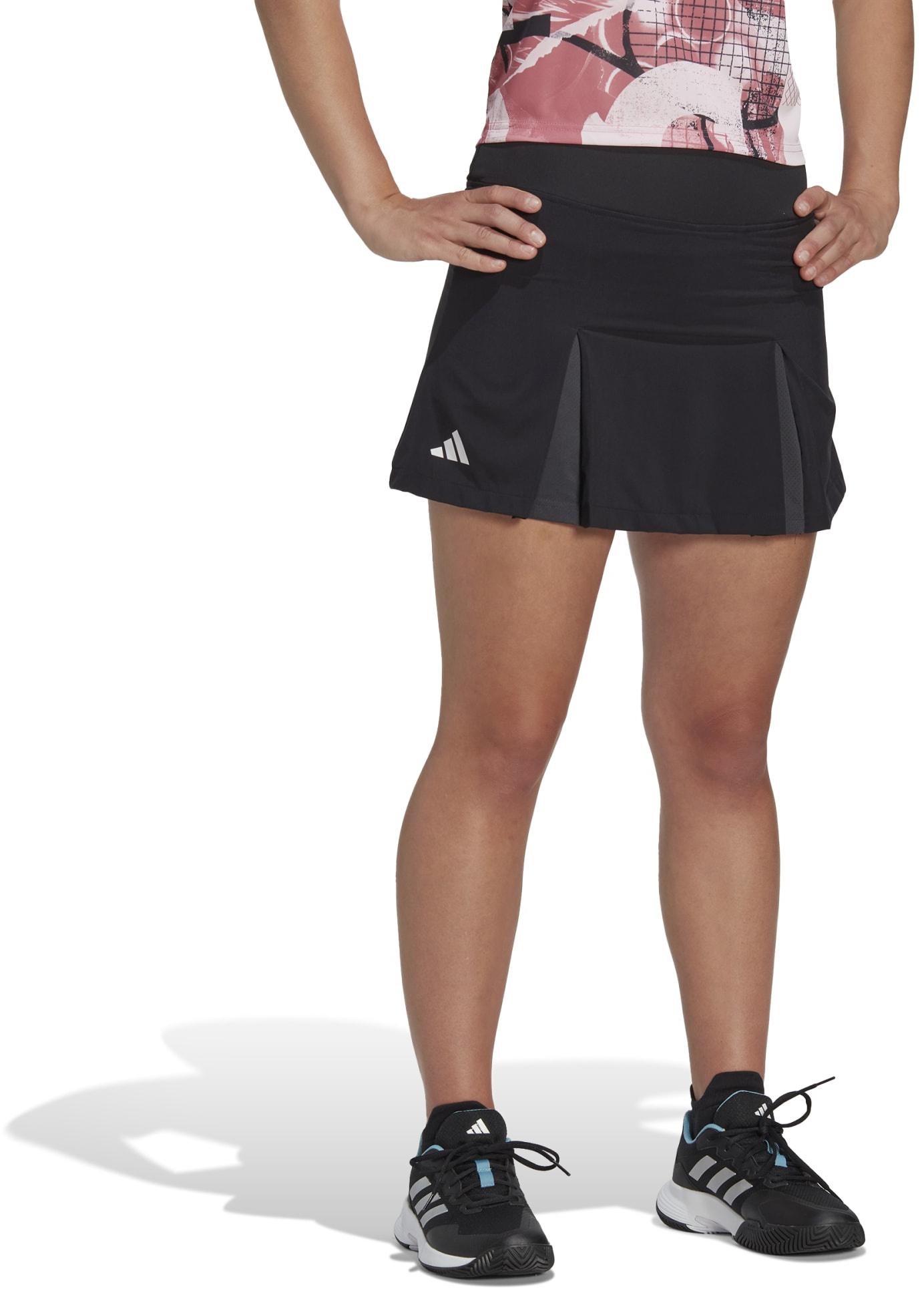 Клубная плиссированная теннисная юбка Adidas