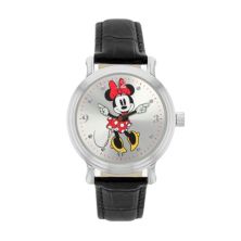 Женские кожаные часы Disney's Minnie Mouse Disney
