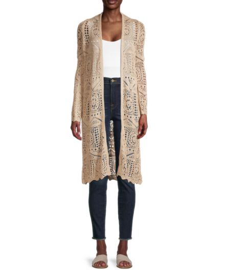 Open Front Duster Cardigan Chelsea & Theodore