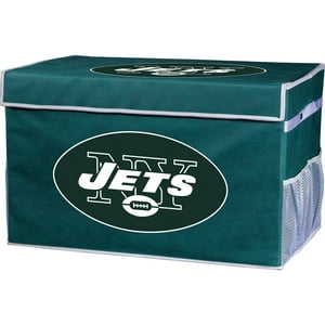 Franklin Sports NFL New York Jets Collapsible Storage Footlocker Bins - Small Franklin Sports