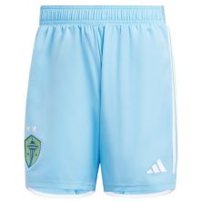 Men's adidas Blue Seattle Sounders FC 2024 Home Authentic Shorts Unbranded