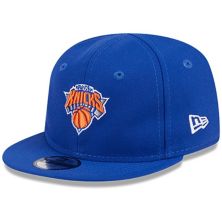 Newborn & Infant New Era Blue New York Knicks My First 9FIFTY Evergreen Adjustable Hat New Era