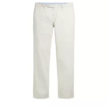 Эластичные брюки с плоской передней частью Polo Ralph Lauren