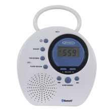 Водонепроницаемые цифровые AM / FM-радио Jensen с Bluetooth для душа Jensen