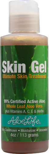Гель Aloe Life Skin Ultimate для ухода за кожей без запаха -- 4 унции Aloe Life
