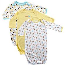 Unisex Cotton Gowns, Yellow, Preemie/Newborn Luvable Friends