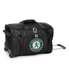22-дюймовая спортивная сумка Oakland A на колесиках MLB