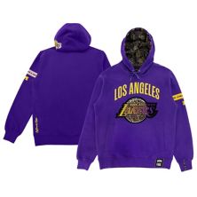Unisex NBA x Two Hype  Purple Los Angeles Lakers Culture & Hoops Heavyweight Pullover Hoodie Two Hype