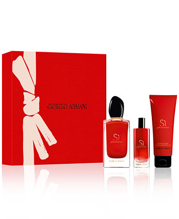 3 шт. Подарочный набор Sì Passione Eau de Parfum Giorgio Armani