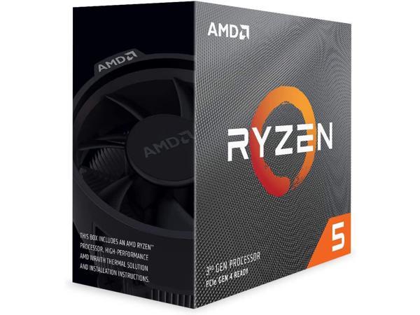 AMD 100-100000031SBX Ryzen 5 3600 6-Core, 12-Thread Unlocked Desktop Processor with Wraith Spire Cooler AMD