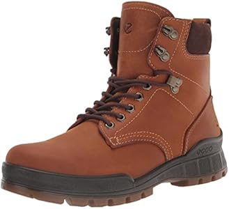 ECCO Track 25 Waterproof Plain Toe Tie Boot Ecco