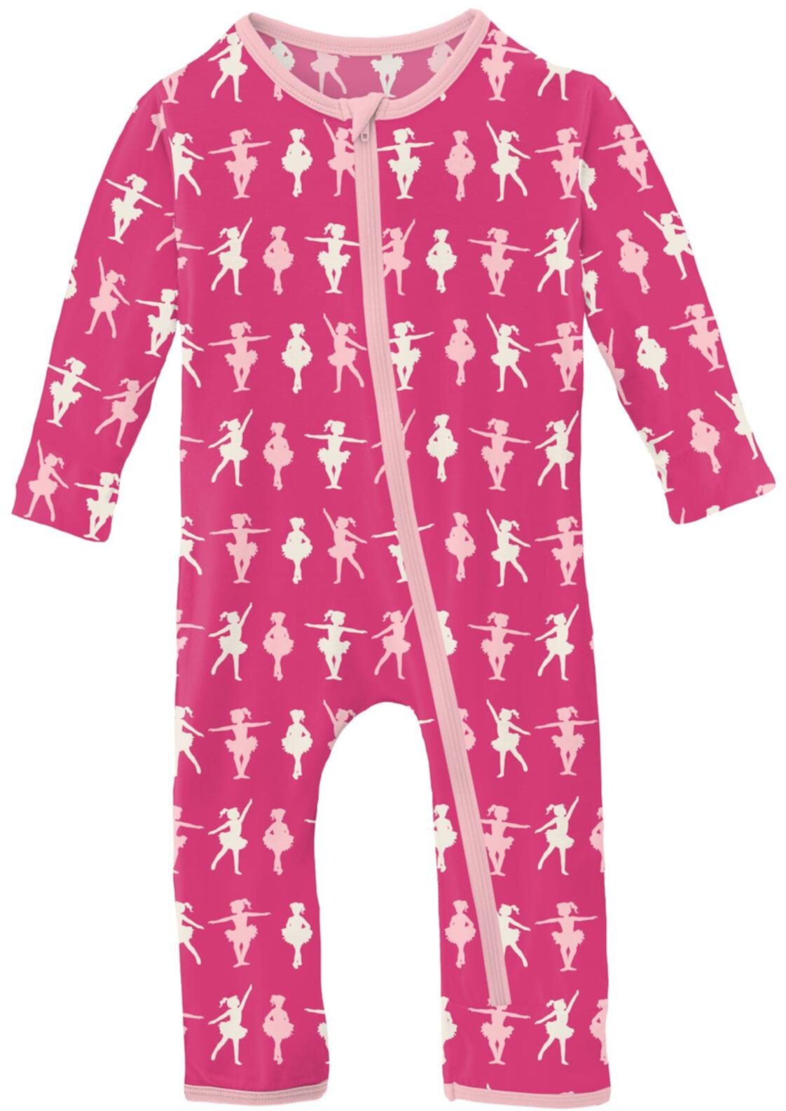 Print Coverall with Zipper (Infant) Kickee Pants Kids