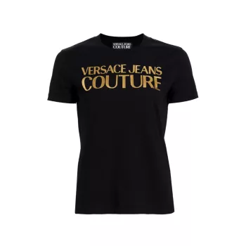 Футболка с логотипом организации Versace Jeans Couture