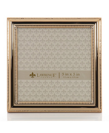 Классическая рамка для фотографий с двойными бусинами 5 x 5 дюймов Lawrence Frames