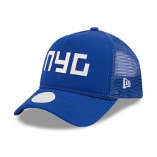 Women's New Era Royal New York Giants McGee Trucker 9FORTY Adjustable Hat New Era