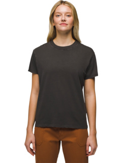 Повседневная винтажная стираная футболка с короткими рукавами Prana